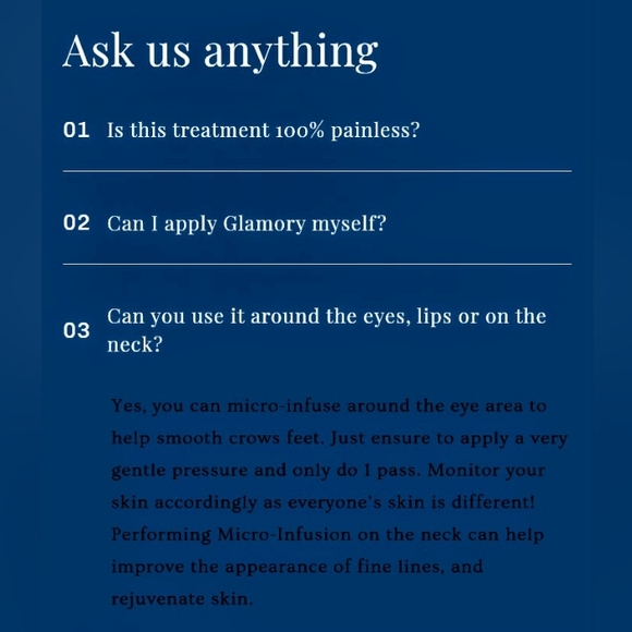 NIB Set of 3 - Glamory Micro-needling Micro Infusion Microlift System Skincare - Picture 16 of 16